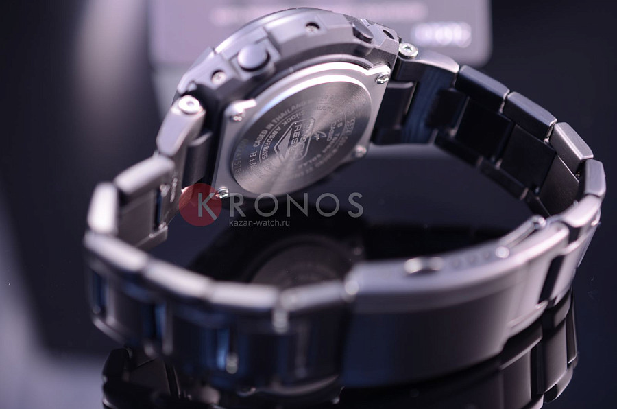 Часы Casio G-Shock GST-W300BD-1A — 18-каратное желтое золото, мужские