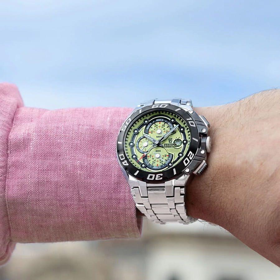 Часы Festina Chrono Bike F20754/3 — нержавеющая сталь, мужские