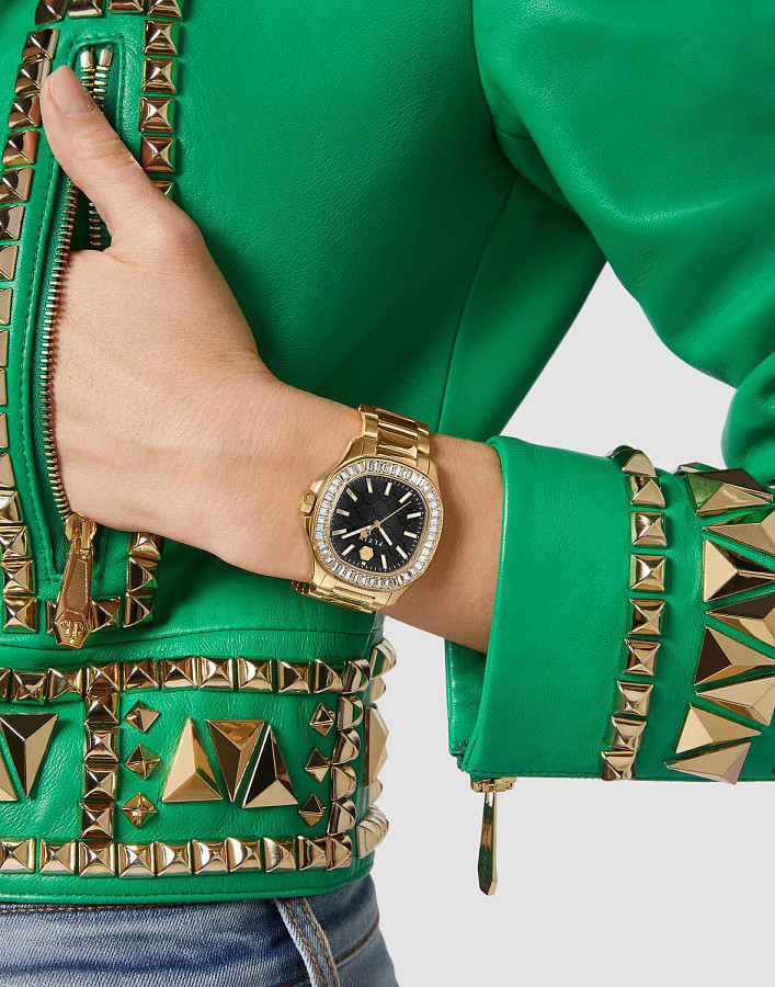 Часы Philipp Plein Plein Philipp PWTAA0623 — кварцевые, сталь металл