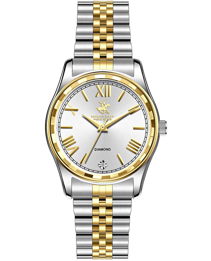 Часы Beverly Hills Polo Club BP3808C.220 — женские, серебристый