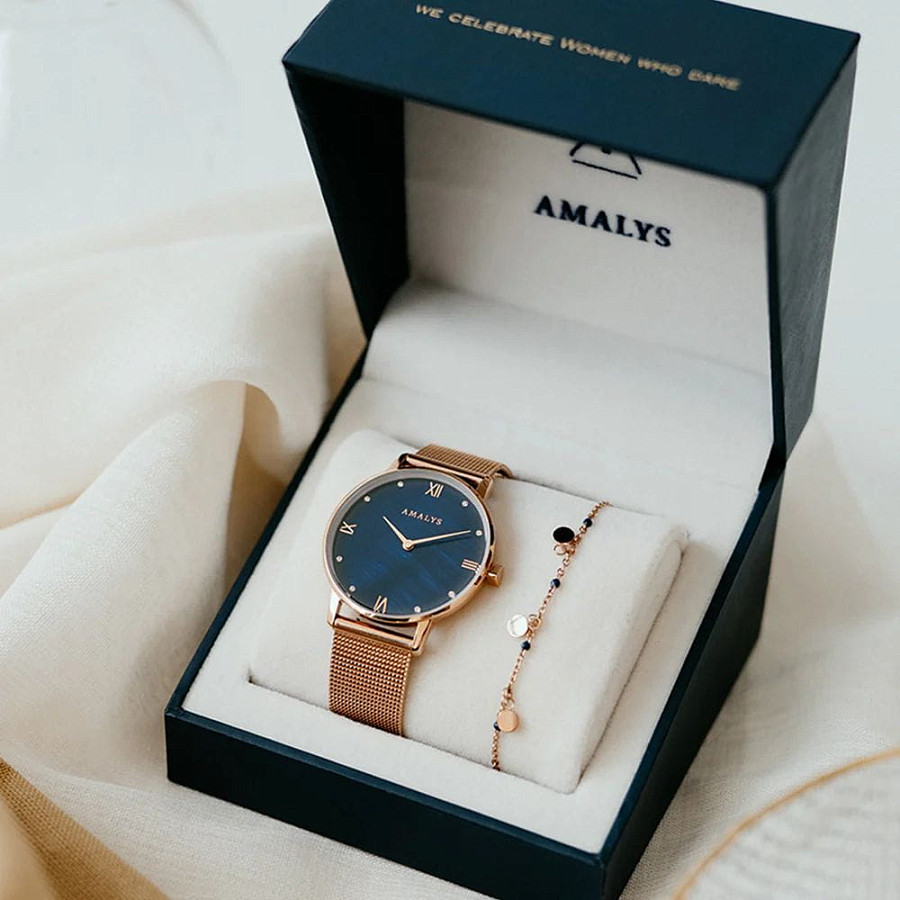 Часы Amalys Giftboxes AMW-191 — металл сталь, Бельгия
