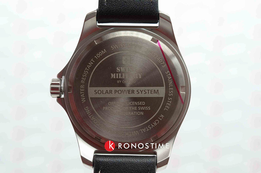 Часы Swiss Military by Chrono Solar Power SMS34073.05 — сталь металл, Швейцария