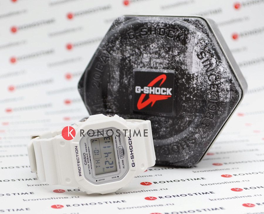 Часы Casio G-Shock DW-5600MW-7DR (DW-5600MW-7E) — пластик, мужские, Япония