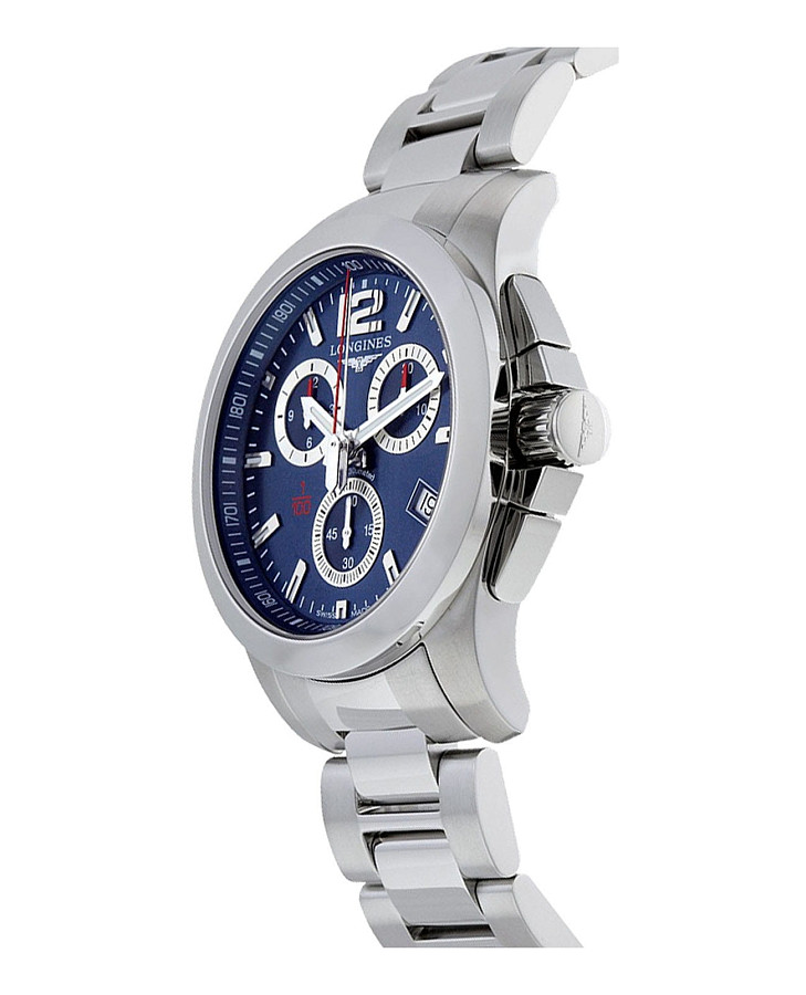 Часы Longines Conquest L3.700.4.96.6 — сталь металл, Швейцария