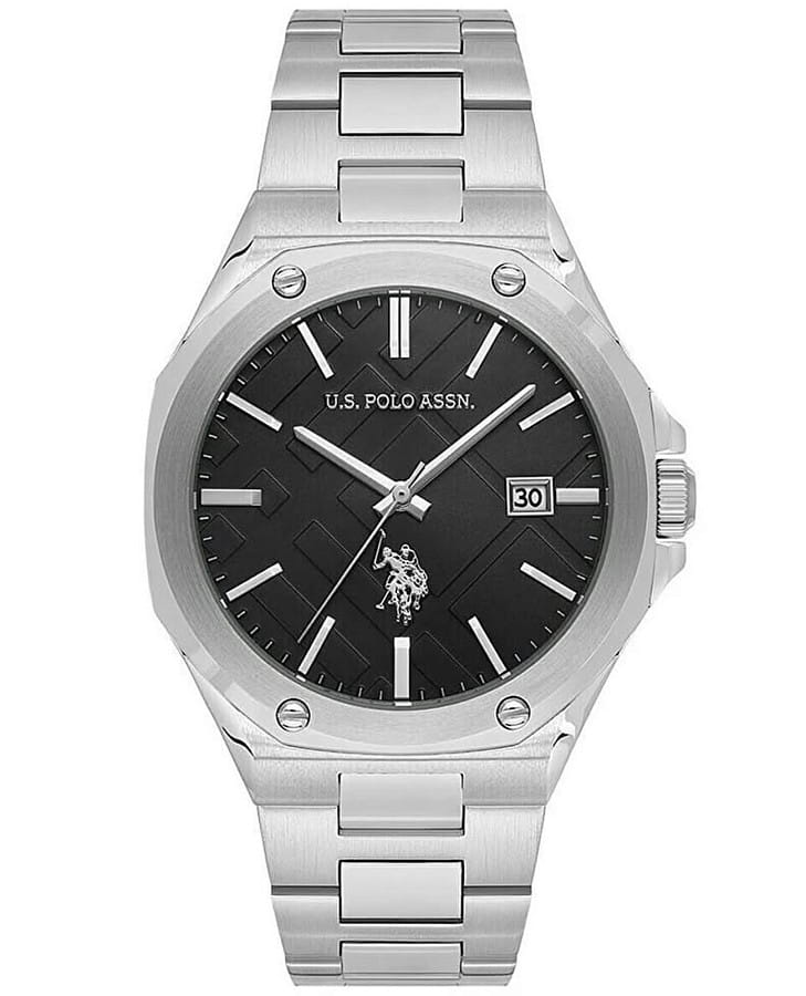 Часы U.S. Polo Assn. USPA1142-01 — мужские, черный