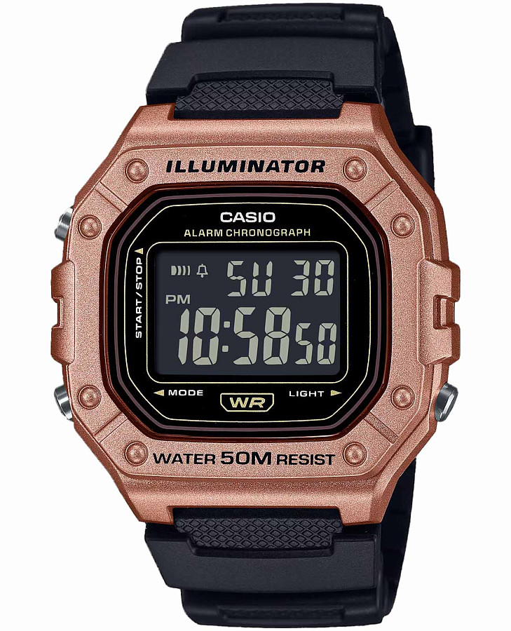 Часы Casio Collection W-218HM-5B — мужские