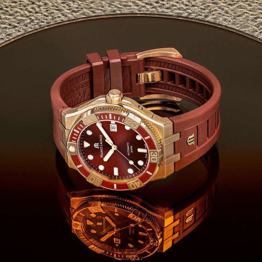 Часы Maurice Lacroix Aikon Venturer Asia Special Edition AI6058-BRZ6B-530-6 — артикул AI6058-BRZ6B-530-6