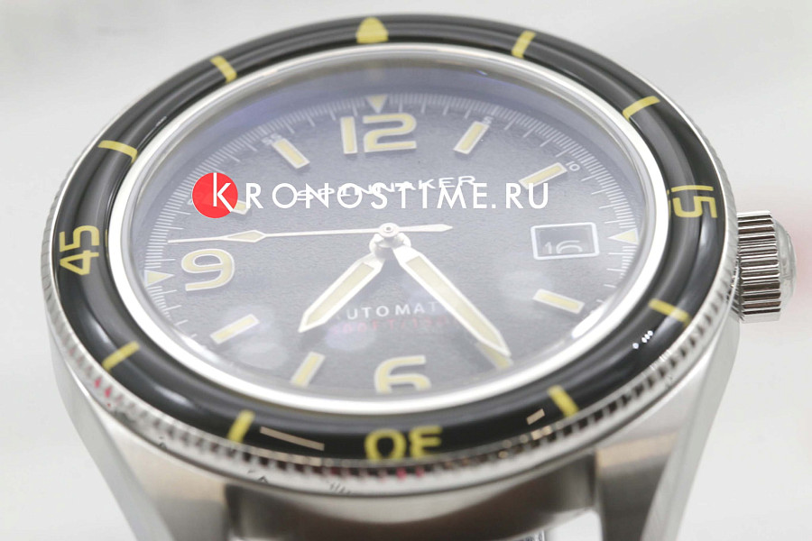 Часы Spinnaker Fleuss SP-5055-01 — черный, сталь металл