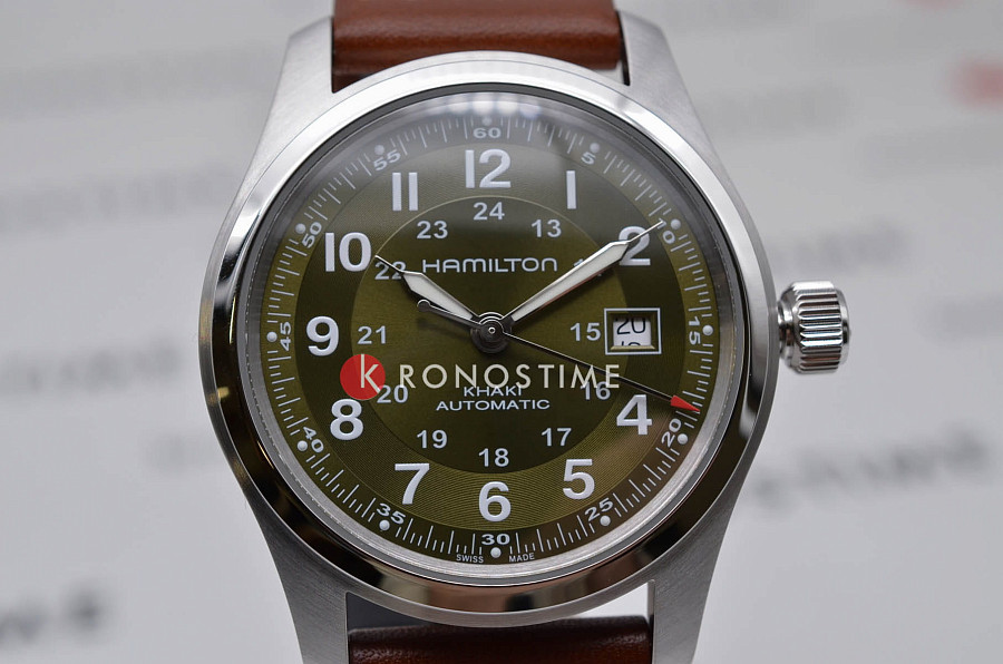 Часы Hamilton Khaki Field Auto H70605560 — сталь, Швейцария