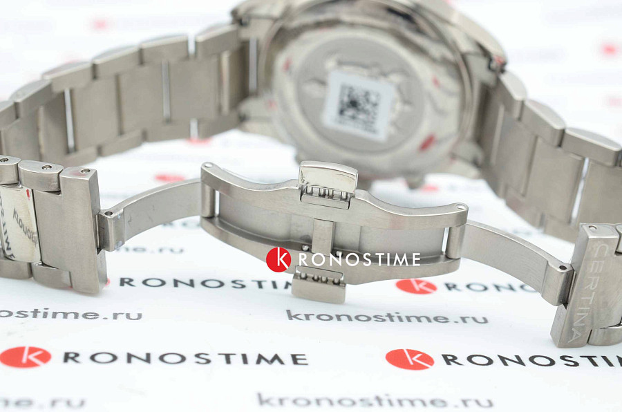 Часы Certina DS-2 Chronograph 1/100 sec C024.447.44.051.00 — артикул C0244474405100