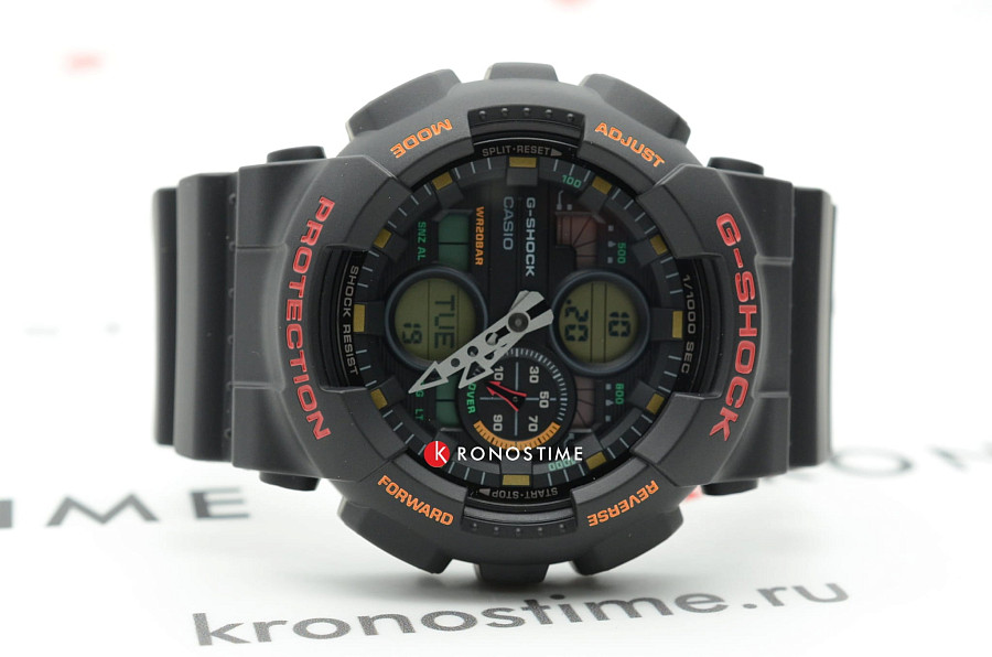 Часы Casio G-Shock GA-140-1A4DR (GA-140-1A4) — электронные, пластик