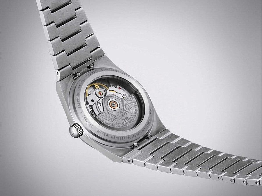 Часы Tissot PRX Powermatic 80 T137.207.11.051.00 — черный, сталь металл