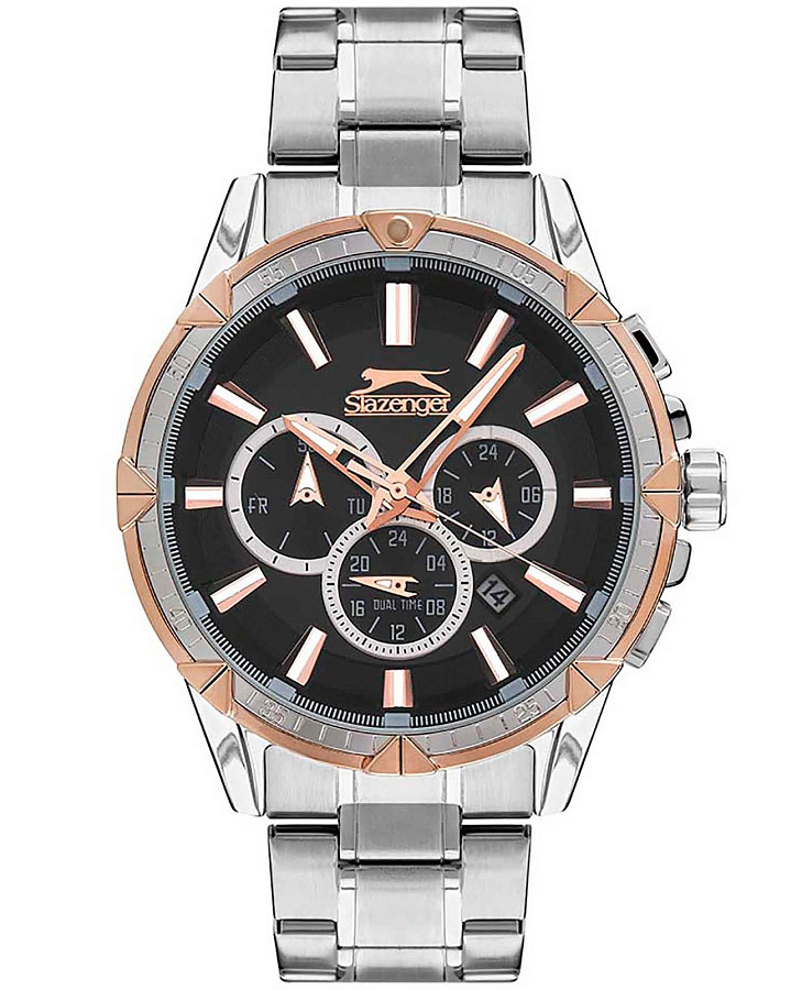 Часы Slazenger Multifunction SL.09.2035.2.04 — мужские, черный