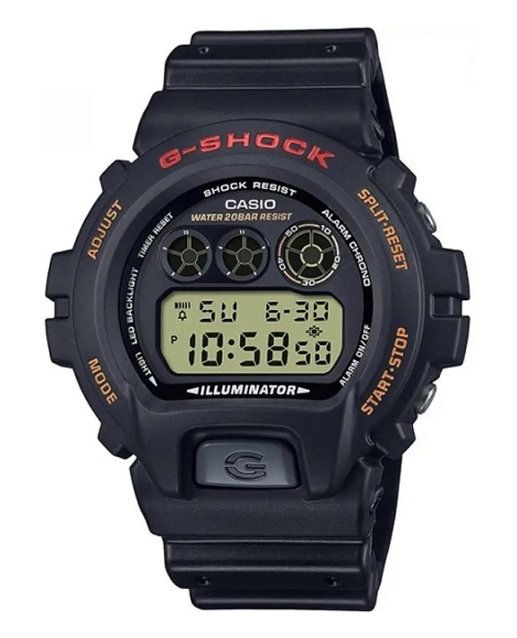 Часы Casio G-Shock DW-6900UB-9DR — мужские, черный