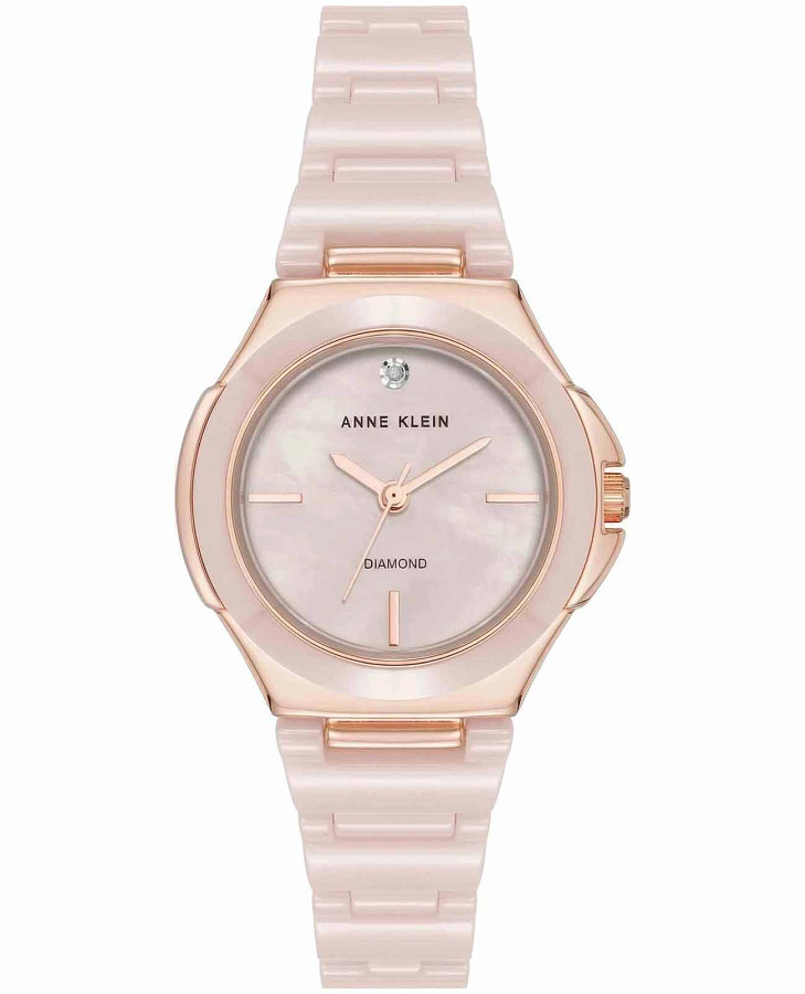 Часы Anne Klein Diamond 5112RGBH — женские, розовый