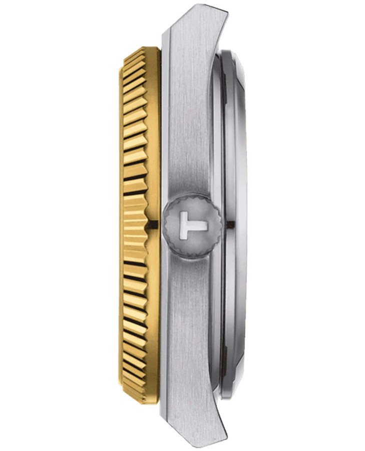 Часы Tissot PRX Powermatic 80 Steel & 18k Gold T931.207.41.031.01 — артикул T9312074103101