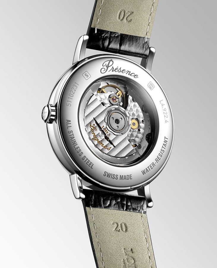 Часы Longines Presence L4.922.4.11.2 — артикул L49224112