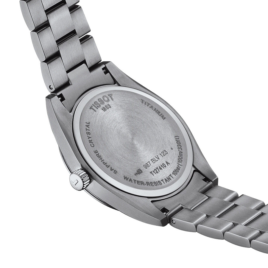 Часы Tissot Gentleman Titanium T127.410.44.041.00 — металл титан, Швейцария