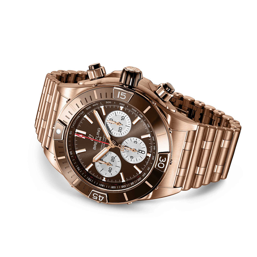 Часы Breitling Super Chronomat B01 44 RB0136E31Q1R1 — золото металл, Швейцария