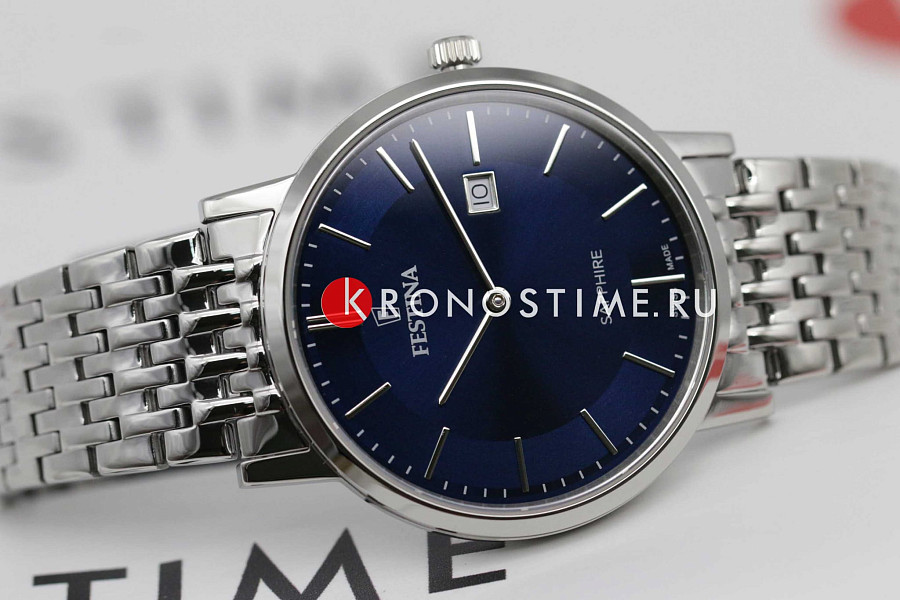 Часы Festina Classics F20018/2 — металл сталь, Испания