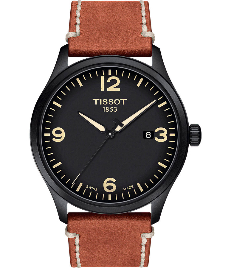 Часы Tissot Gent XL T116.410.36.057.00 — мужские, черный