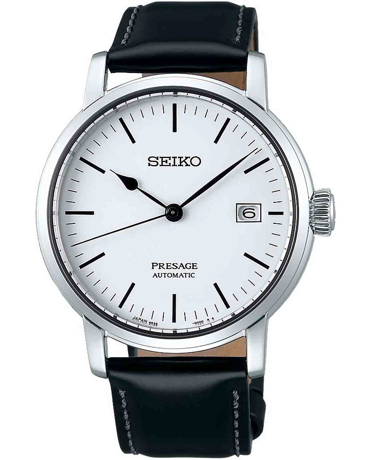 Часы Seiko Presage SPB113J1 — мужские, белый