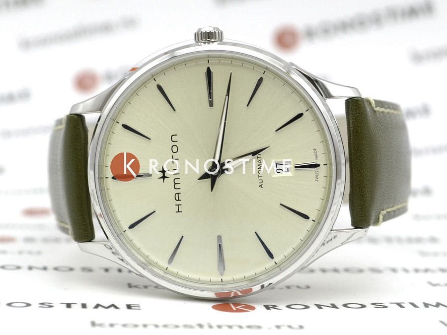 Часы Hamilton Jazzmaster Thinline Auto H38525811 — механические, сталь