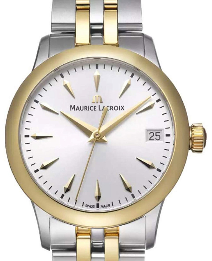 Часы Maurice Lacroix 1975 Quartz 33mm 751006-PVY12-130-1 — кварцевые, сталь металл