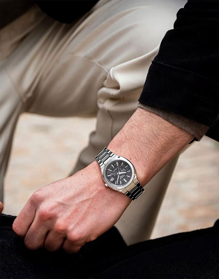 Часы Casio Edifice Automatic EFK-200CD-1A — металл сталь, Япония