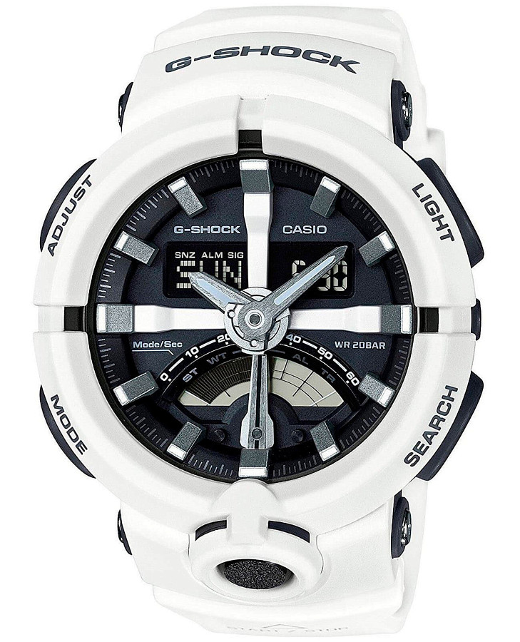Часы Casio G-Shock GA-500-7A — мужские, черный