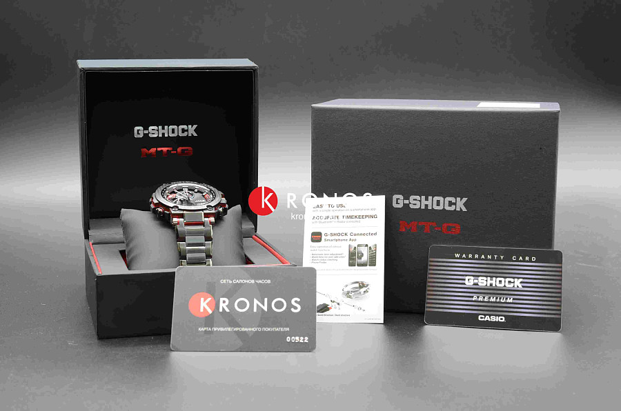 Часы Casio G-Shock Premium MTG-B1000XBD-1A — мужские, артикул MTG-B1000XBD-1AER