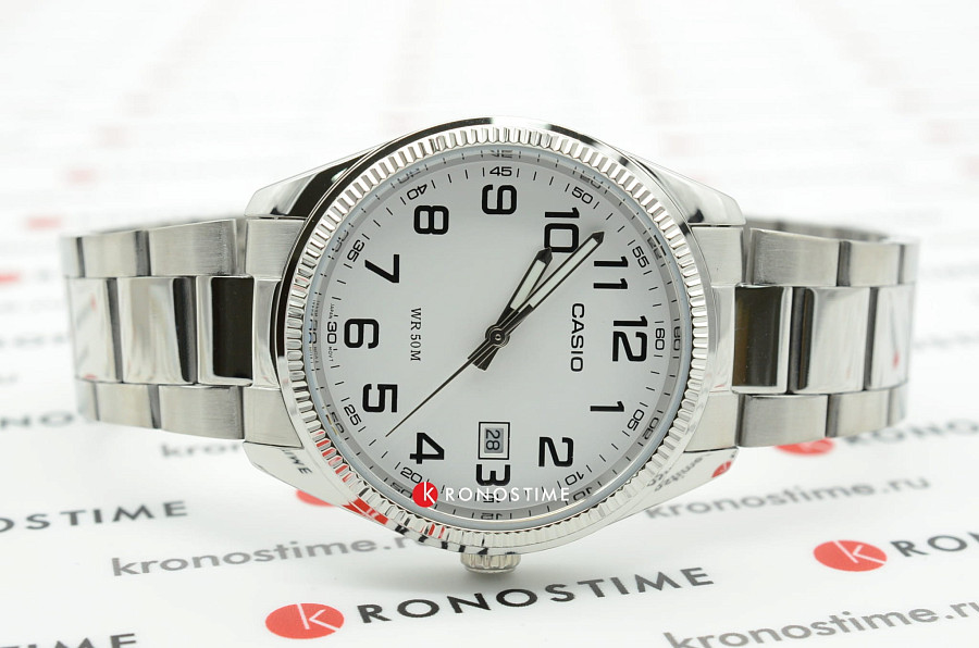 Часы Casio MTP-1302PD-7B — нержавеющая сталь, мужские