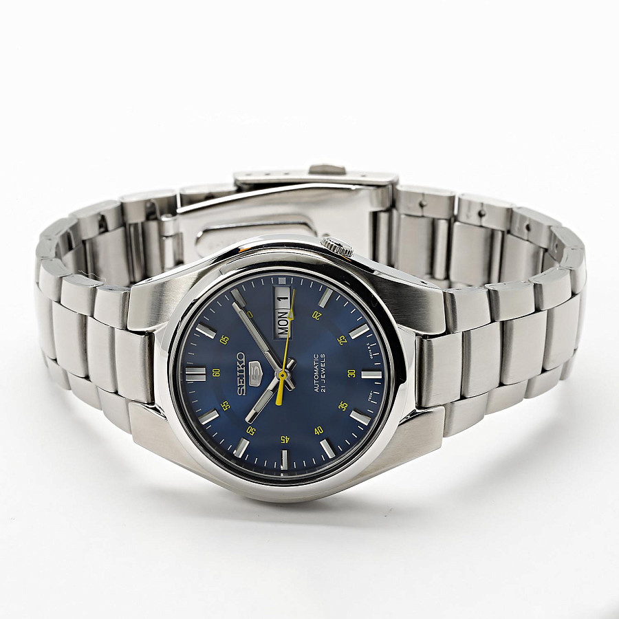 Часы Seiko 5 Regular SNK615K1 — механические, сталь металл