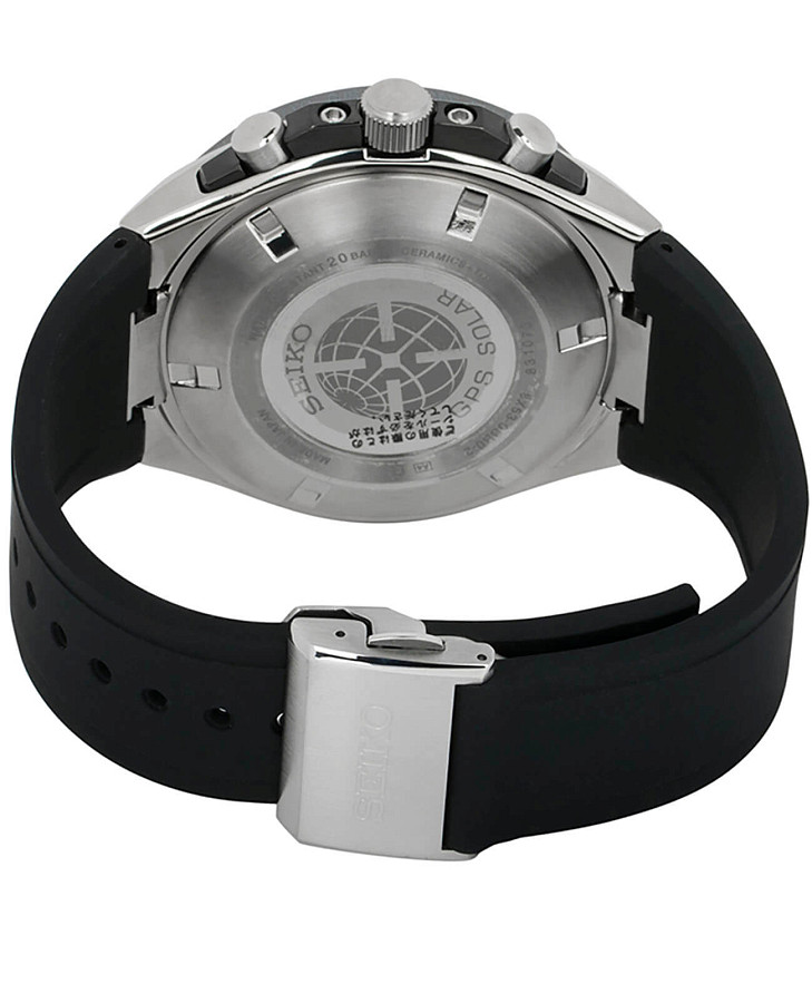 Часы Seiko Astron GPS Solar SSE167J1 — титан керамика металл, Япония