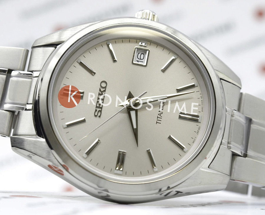 Часы Seiko Conceptual Series Dress SUR369P1 — титановый, мужские