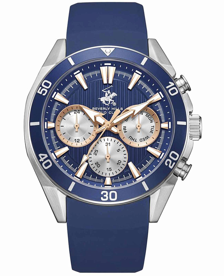 Часы Beverly Hills Polo Club BP3730X.399 — мужские, синий