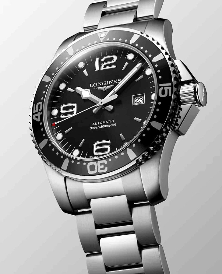 Часы Longines HydroConquest L3.841.4.56.6 — мужские, нержавеющая сталь