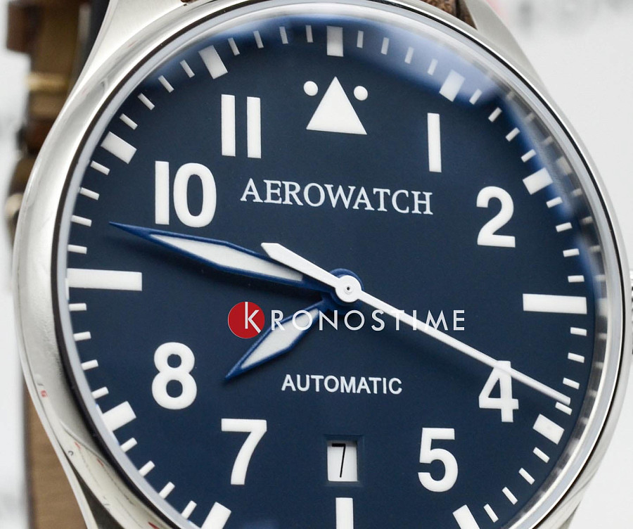 Часы Aerowatch Les Grandes Classiques 60996 AA04 — кожаный, мужские