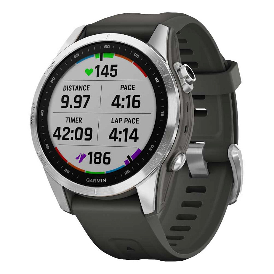 Часы Garmin Fenix 7s 010-02539-01 — силикон, мужские