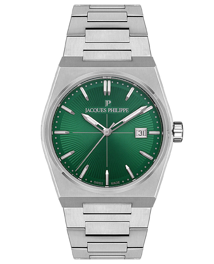 Часы Jacques Philippe Aurora JPQGS4213X6SG — мужские, зеленый