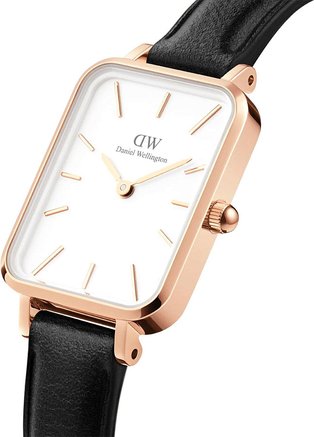 Часы Daniel Wellington Quadro Pressed Sheffeld DW00100450 — кварцевые, сталь