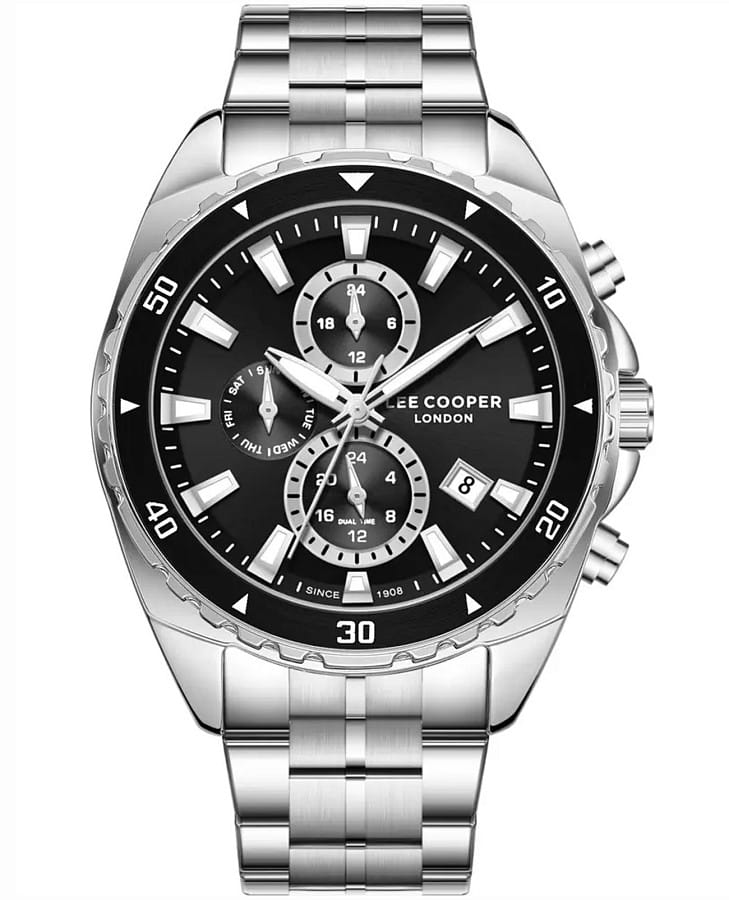 Часы Lee Cooper LC08217.350 — мужские, черный