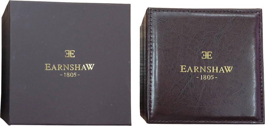 Часы Earnshaw Longitude ES-8006-33 — серебристый, металл сталь