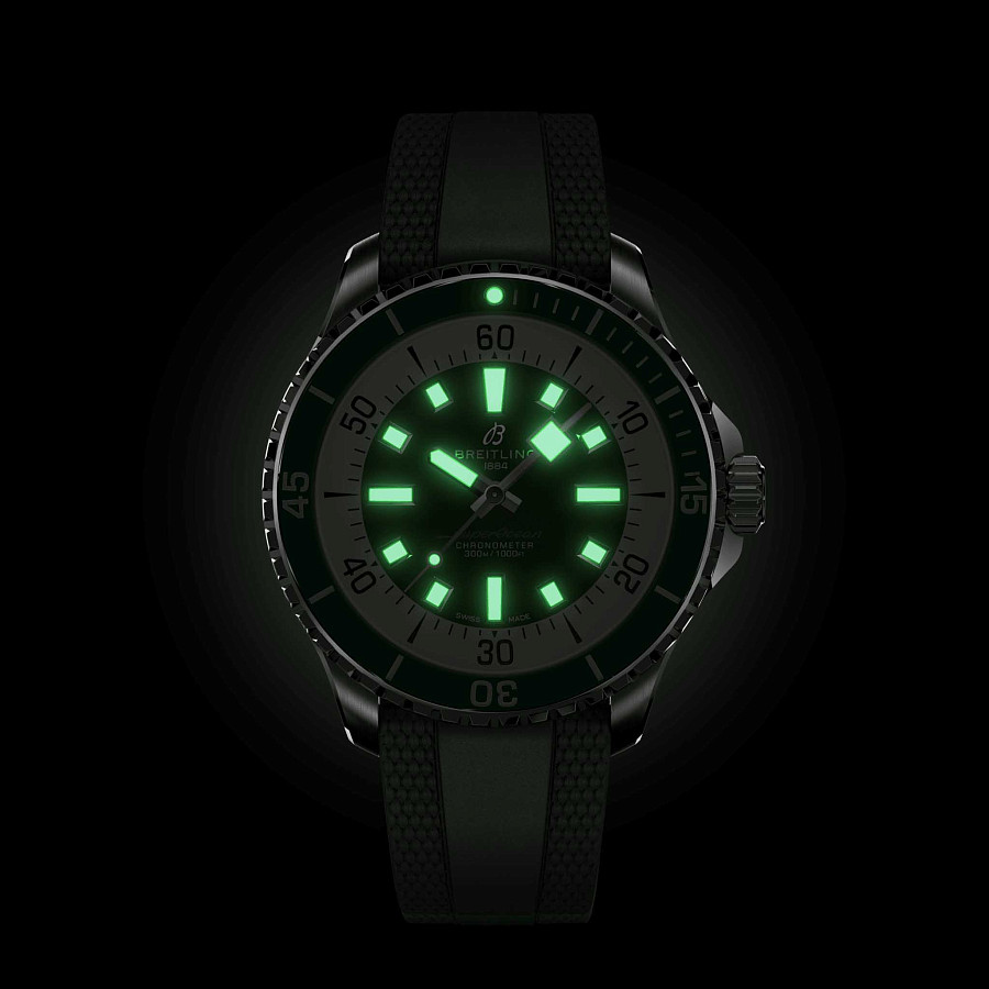 Часы Breitling Superocean Automatic 44 A17376A31L1S1 — сталь металл, Швейцария