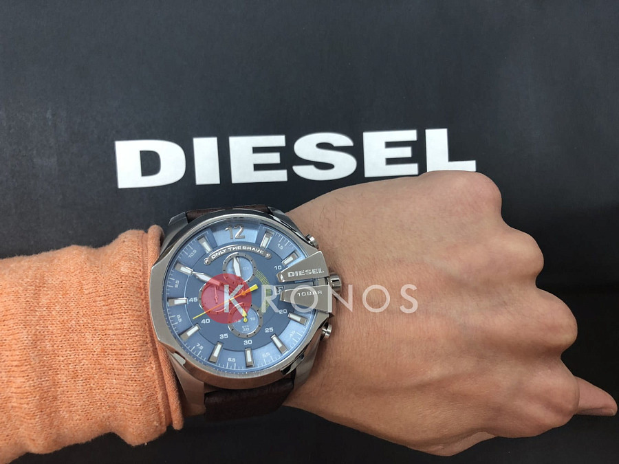 Часы Diesel DZ4281 — мужские, кожаный