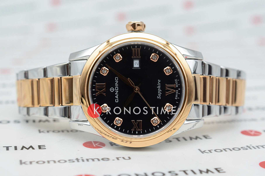 Часы Candino Elegance C4739/5 — кварцевые, металл сталь