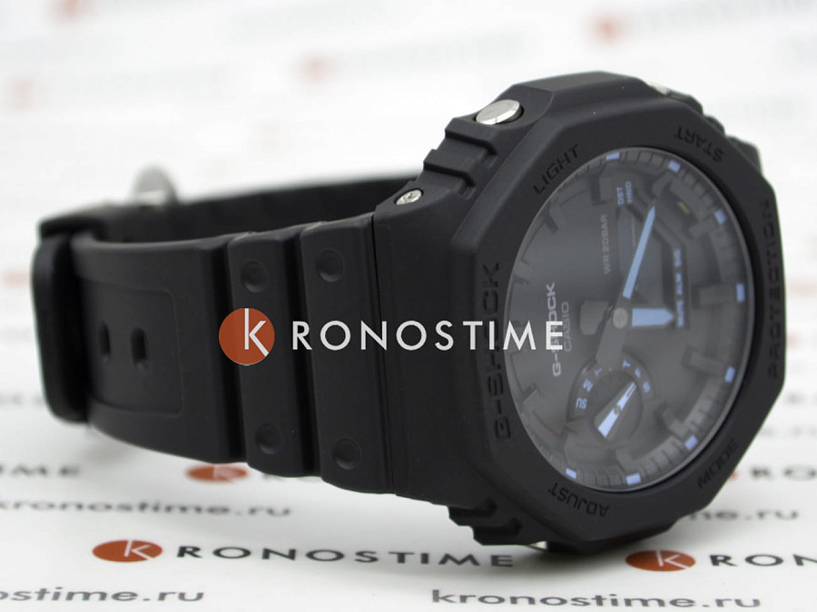 Часы Casio G-Shock GA-2100-1A2DR (GA-2100-1A2) — черный, пластик карбон