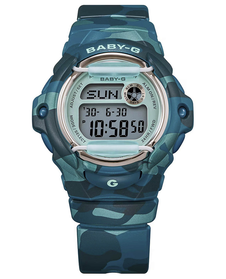 Часы Casio Baby-G BG-169CM-2 — кварцевые, пластик