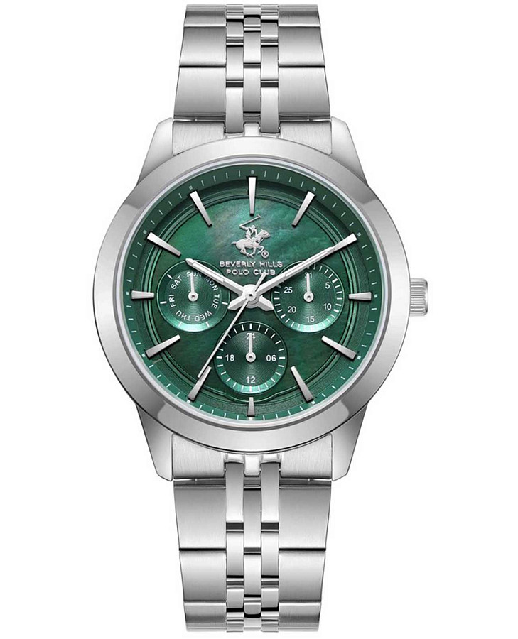 Часы Beverly Hills Polo Club BP3705C.370 — женские, зеленый