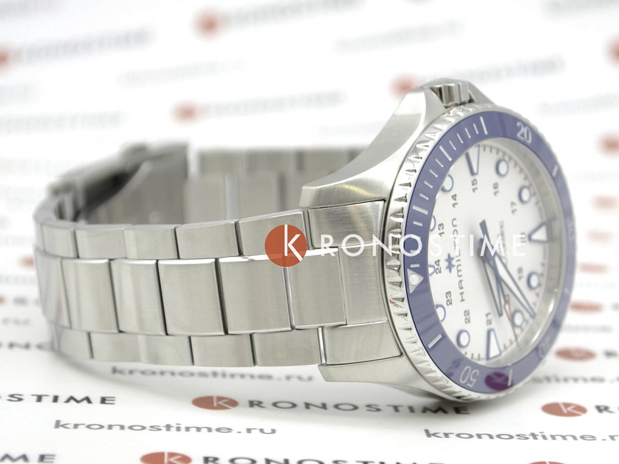 Часы Hamilton Khaki Navy Scuba Automatic H82505150 — мужские, нержавеющая сталь